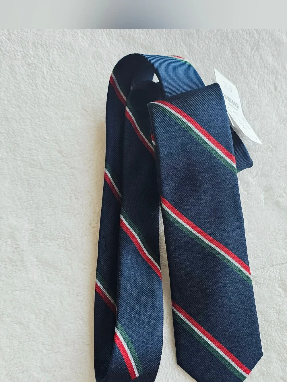 J Crew Kids' Silk Tie in Multi- Stripes